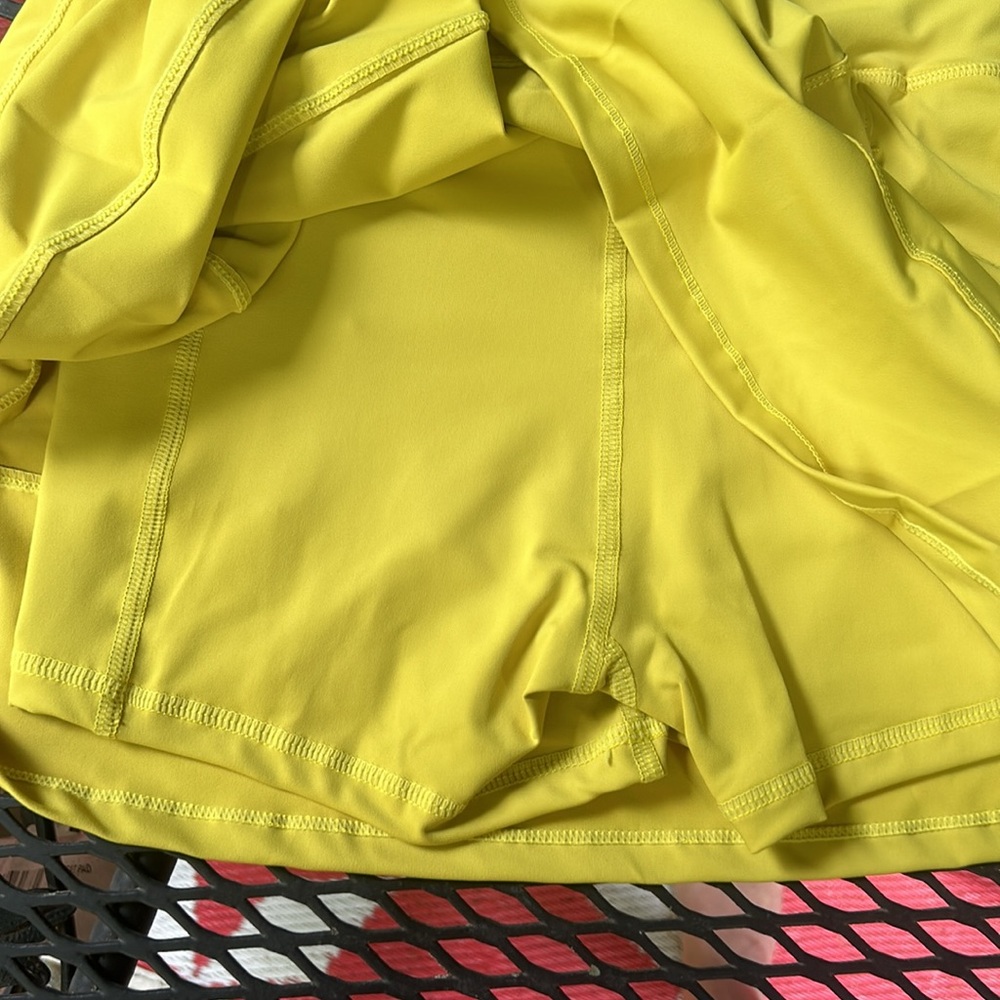 Husnainna High Waisted Pleated Tennis Skirt Pockets Athletic Golf Skorts - Picture 5 of 6